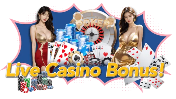 Use Six6s Live Casino Bonus and bet in front of the beautiful dealer!